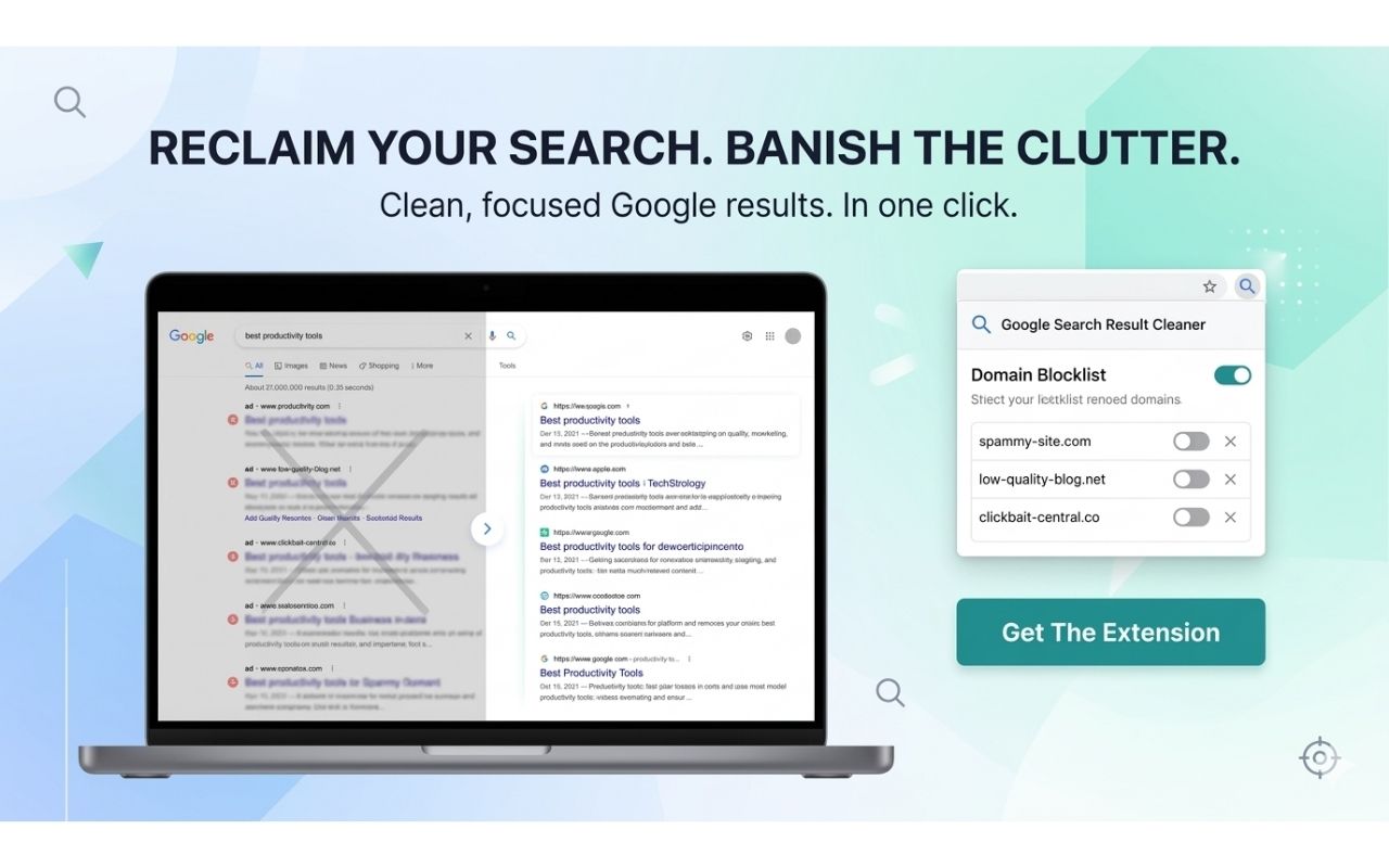 Google Search Result Cleaner screenshot 5